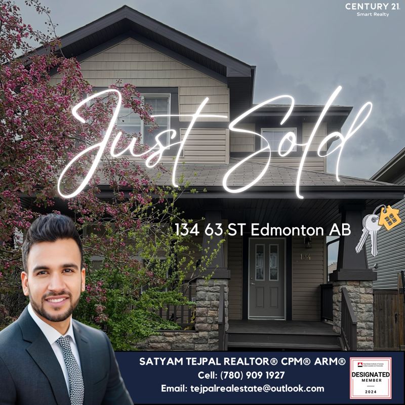 Sold: 134 63 St, Edmonton